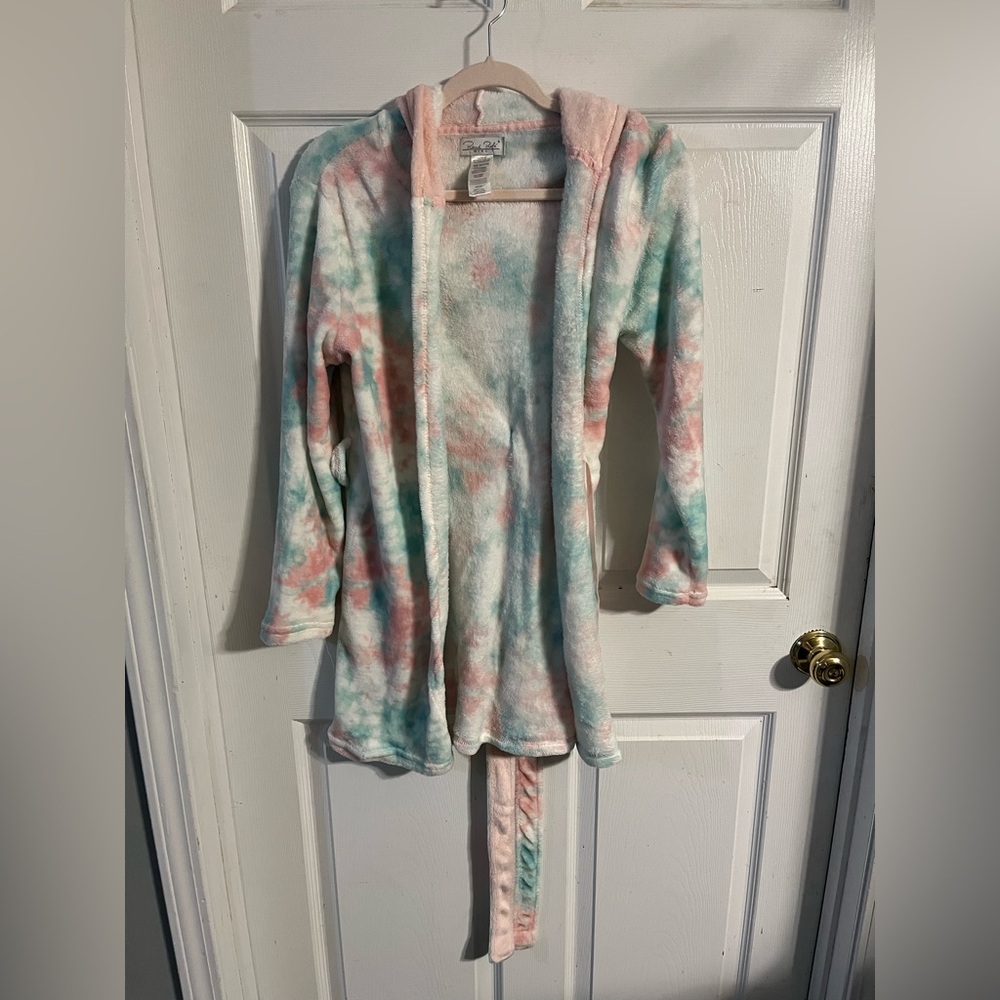 Rene Rofe Tie-Dye Kids Pajama Robe